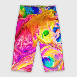 Велосипедки 3D Tie dye яркие краски