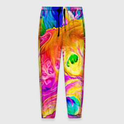 Мужские брюки 3D Tie dye яркие краски