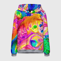 Мужская толстовка 3D Tie dye яркие краски