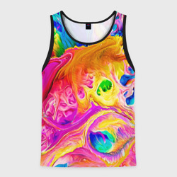 Мужская майка 3D Tie dye яркие краски