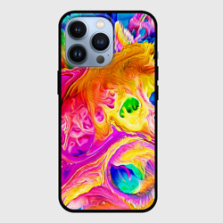 Чехол для iPhone 13 Pro Tie dye яркие краски