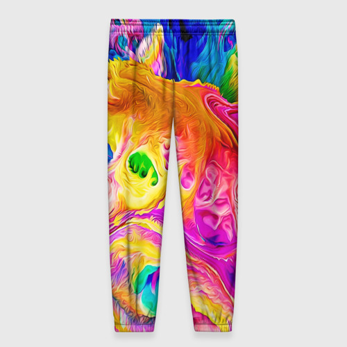 Женские брюки 3D Tie dye яркие краски, цвет 3D печать - фото 2