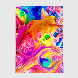 Постер Tie dye яркие краски