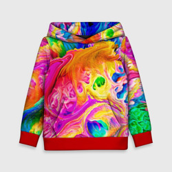 Детская толстовка 3D Tie dye яркие краски