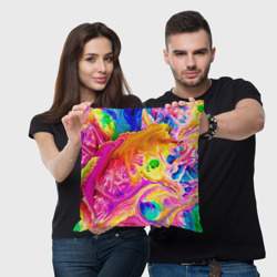 Подушка 3D Tie dye яркие краски - фото 2