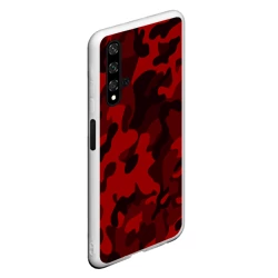 Чехол для Honor 20 Red military красный камуфляж - фото 2