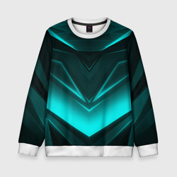 Детский свитшот 3D Neon geometry stripes неоновые геометрические полосы