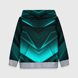 Детская толстовка 3D Neon geometry stripes неоновые геометрические полосы