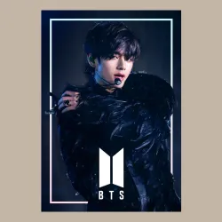 Мужской свитшот хлопок BTS Black Swan - фото 2