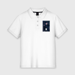 Женское поло хлопок BTS Black Swan