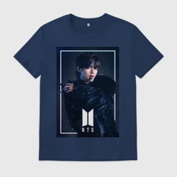 Мужская футболка хлопок BTS Black Swan