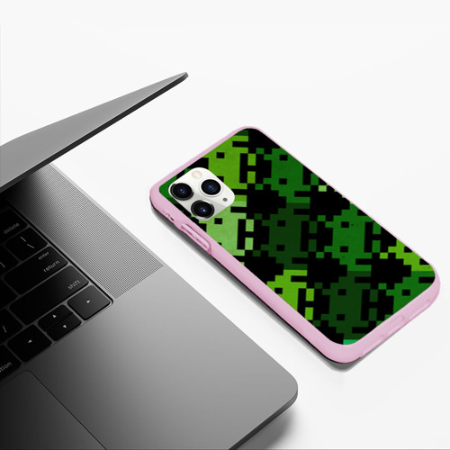 Чехол для iPhone 11 Pro Max матовый Space Invaders - фото 5