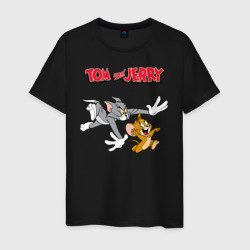 Мужская футболка хлопок Tom&Jerry