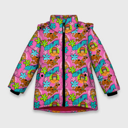 Зимняя куртка для девочек 3D Скуби-ду RELP!