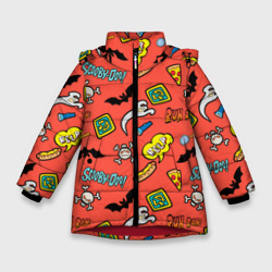 Зимняя куртка для девочек 3D Scooby-Doo