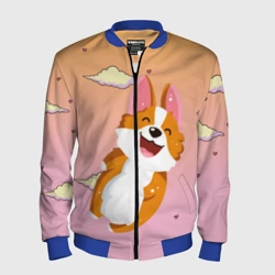 Мужской бомбер 3D Милый корги