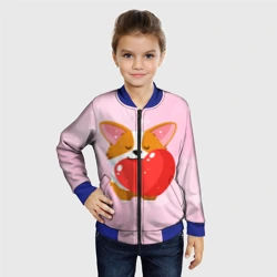 Детский бомбер 3D Милый корги - фото 2