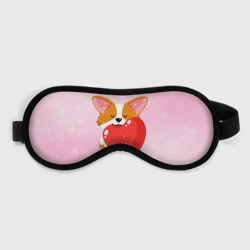 Маска для сна 3D Милый корги