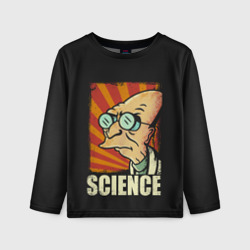 Детский лонгслив 3D Futurama. Science