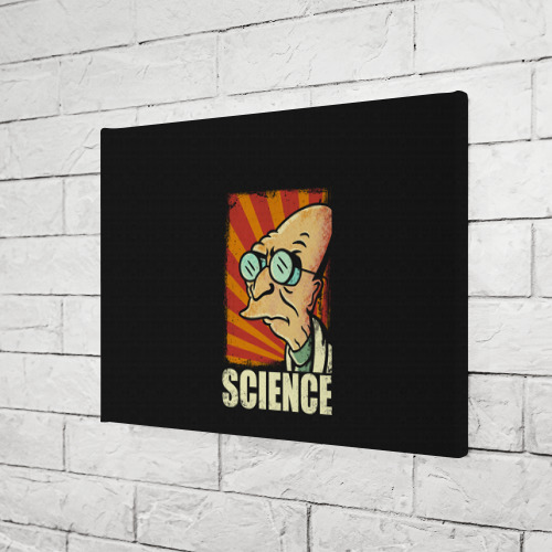 Холст прямоугольный Futurama. Science, цвет 3D печать - фото 3
