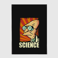 Постер Futurama. Science