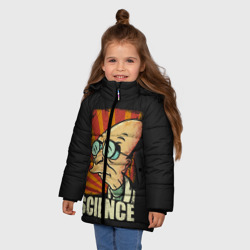 Зимняя куртка для девочек 3D Futurama. Science - фото 2