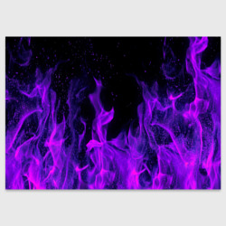 Поздравительная открытка Фиолетовый огонь purple fire