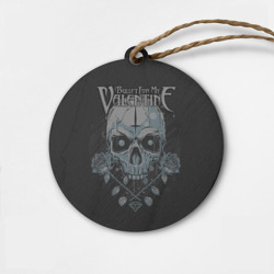 Деревянная игрушка круг Bullet For My Valentine