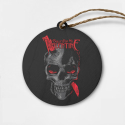 Деревянная игрушка круг Bullet For My Valentine