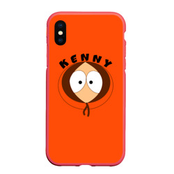 Чехол для iPhone XS Max матовый Kenny