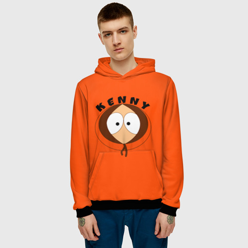 Мужская толстовка 3D Kenny, цвет черный - фото 3