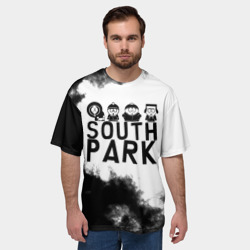 Мужская футболка oversize 3D South Park - фото 2