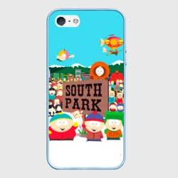 Чехол для iPhone 5/5S матовый South Park