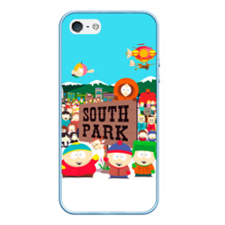 Чехол для iPhone 5/5S матовый South Park