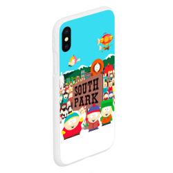 Чехол для iPhone XS Max матовый South Park - фото 2