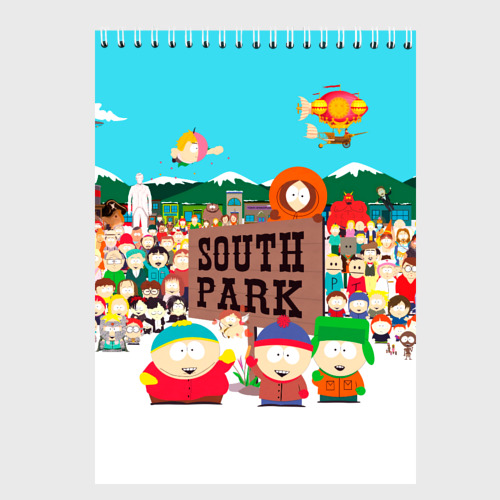 Скетчбук South Park, цвет белый