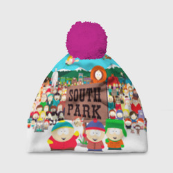 Шапка 3D c помпоном South Park