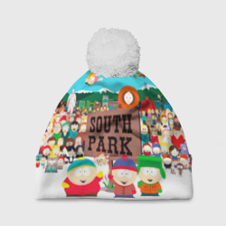 Шапка 3D c помпоном South Park