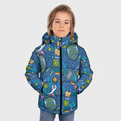 Зимняя куртка для мальчиков 3D Ghost Hunters Pattern - фото 2