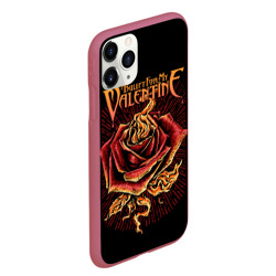 Чехол для iPhone 11 Pro Max матовый Bullet For My Valentine - фото 2