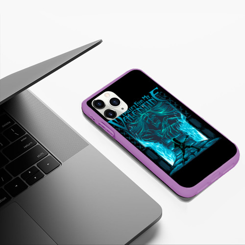 Чехол для iPhone 11 Pro Max матовый с принтом Bullet For My Valentine, фото #5