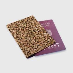 Обложка для паспорта матовая кожа Гречка Греча - фото 2