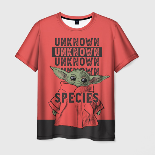 Мужская футболка 3D Child Yoda Фото 01 Мужская футболка 3D Child Yoda Фото 01
