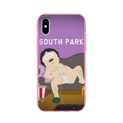 Чехол для iPhone X матовый Южный Парк