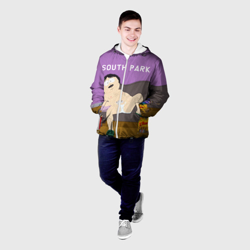 Мужская куртка 3D Южный Парк, цвет 3D печать - фото 3