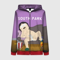 Женская толстовка 3D на молнии Южный Парк