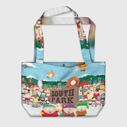 Пляжная сумка 3D Южный Парк