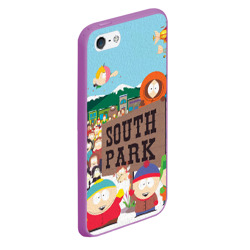 Чехол для iPhone 5/5S матовый Южный Парк - фото 2