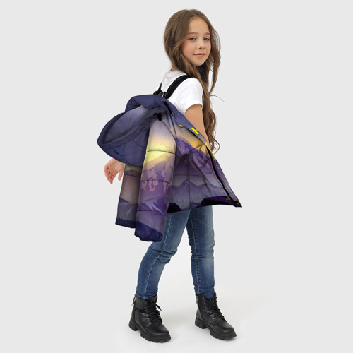 Зимняя куртка для девочек 3D с принтом Южный Парк, фото #4