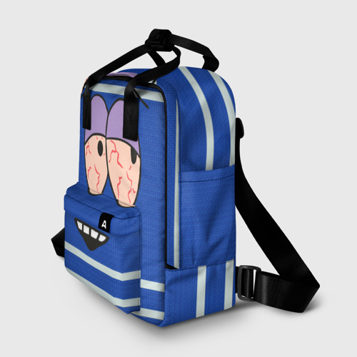 Женский рюкзак 3D с принтом ПОЛОТЕНЧИК, фото на моделе #1